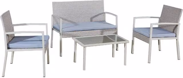  SET GIARDINO IN POLYRATTAN 'EURIALO'