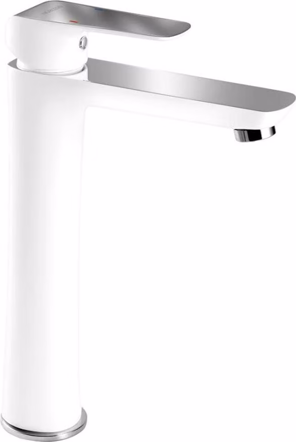 Novaservis Nobless Tina - Miscelatore per lavabo, bianco/cromo 38501/1,1