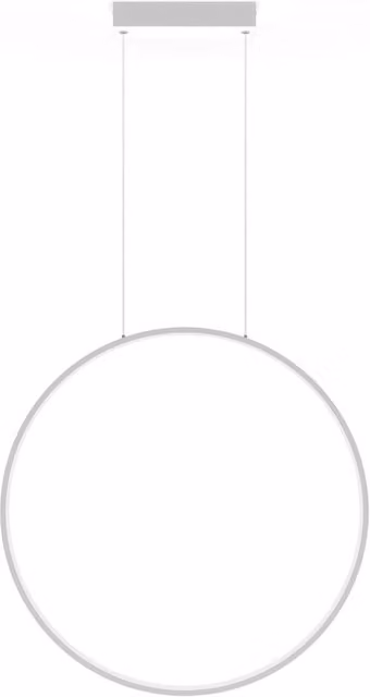 Sospensione Mirror bianca Ø90 LED 47W CCT IP44 Light Prestige
