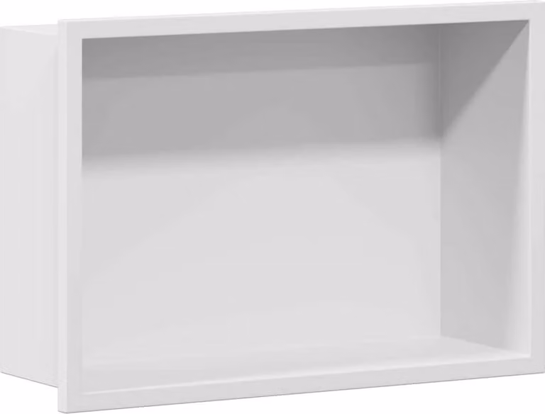 Nicchia per doccia Bianco 30 x 20 x 9,5 cm Acciaio inossidabile