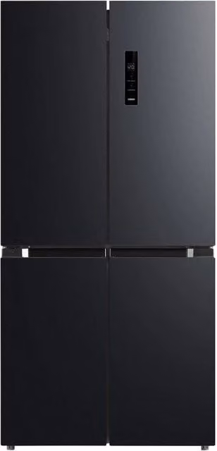 Frigorifero 4 porte Daya DMF4474INLBD nero con tecnologia No Frost, compressore inverter e display touch, capacità 474 litri, classe energetica D – 1