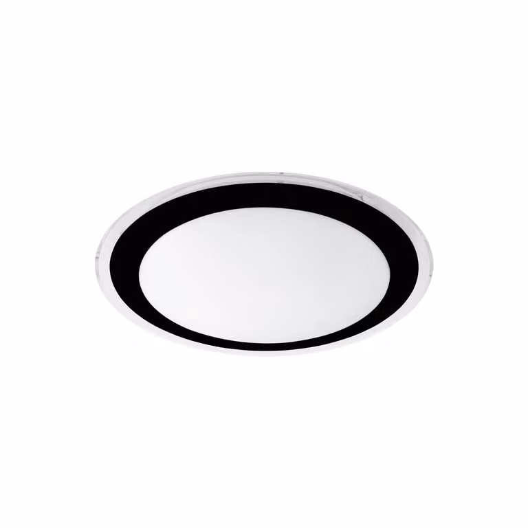 Lampada da soffitto a LED in acrilico nero lampada da soffitto rotonda Eglo 99404