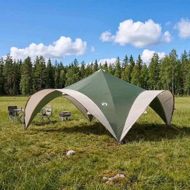 Tenda Party Verde 400 x 400 x 322 cm Poliestere e Acciaio 42028615