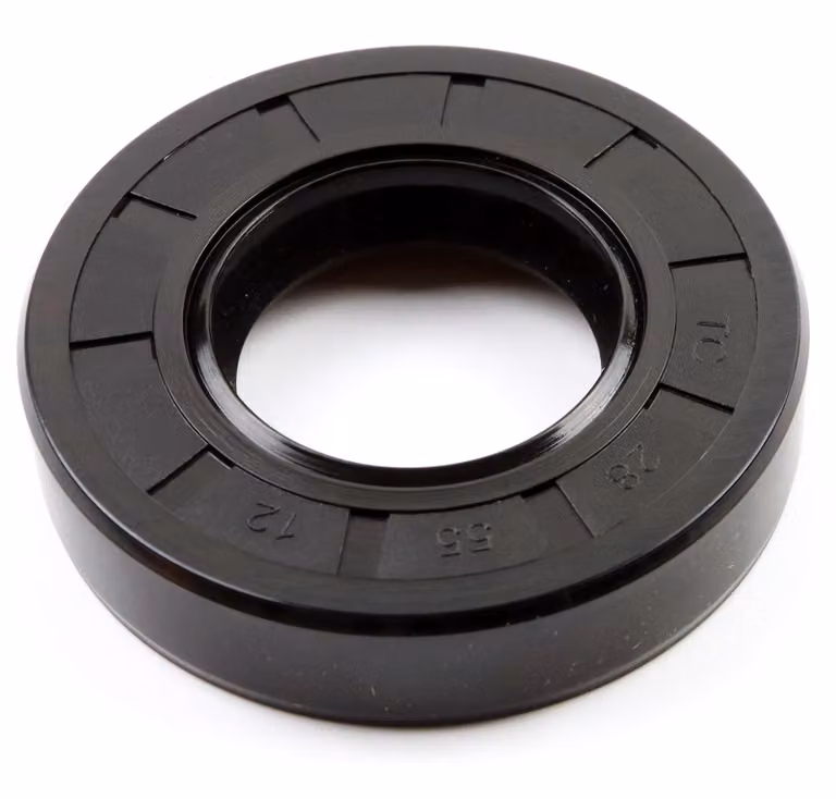 Guarnizione radiale a labbro singolo, 28x55x12 mm, in NBR, conforme alla norma DIN 3760