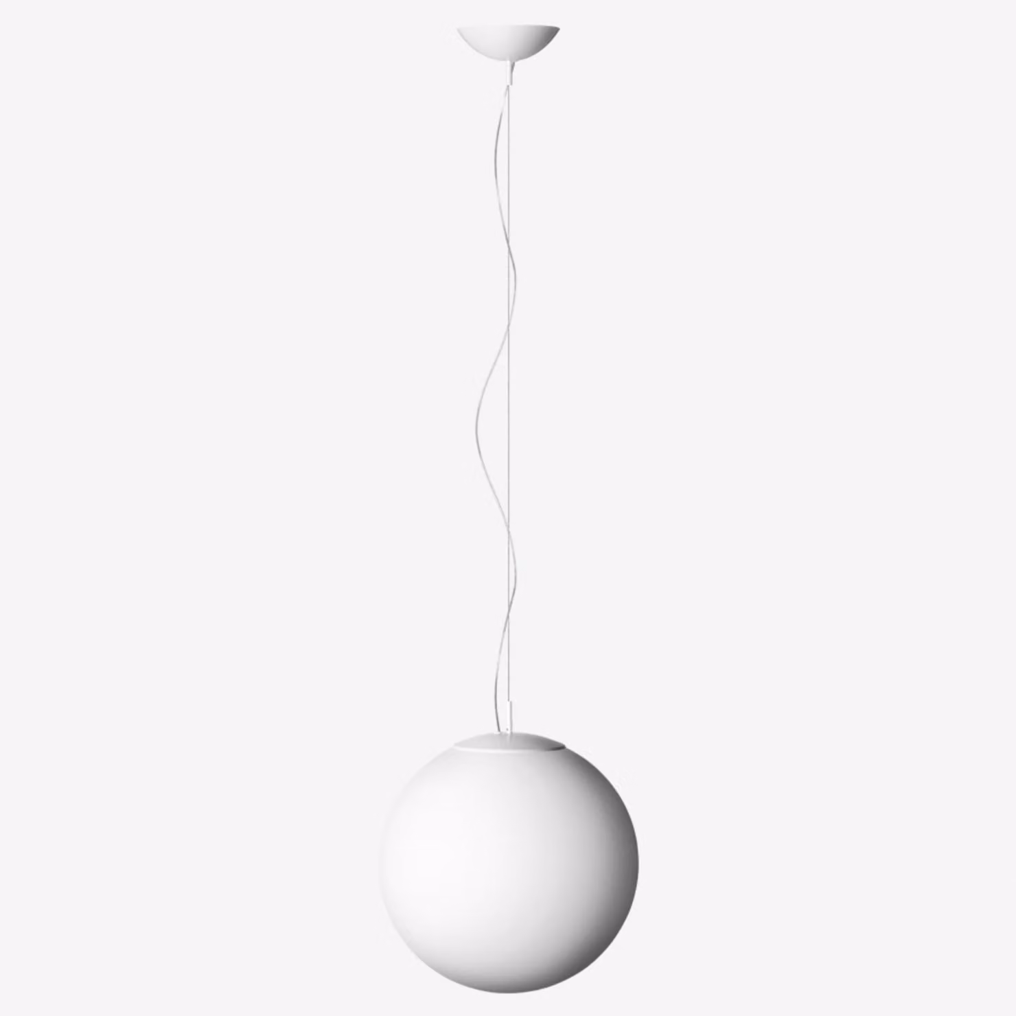 Lampada a sospensione LUCIS POLARIS ZL 48,5 W LED 4000 K vetro opalino ZL1.P2.600.31