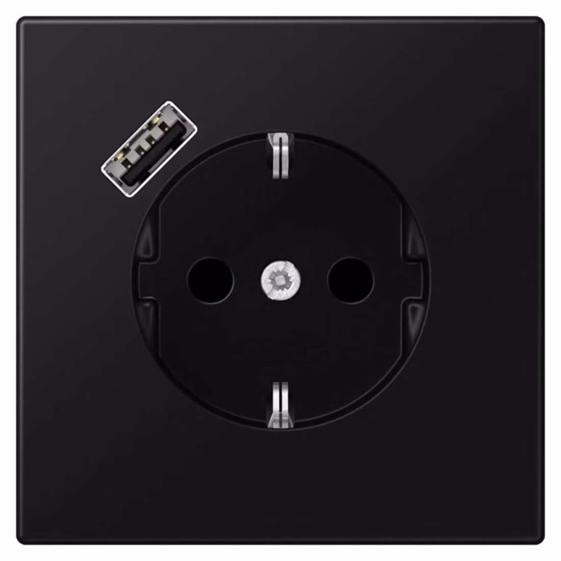 Jung SCHUKO Presa di corrente con USB tipo A LS1520-18ASWM (LS1520-18ASWM)