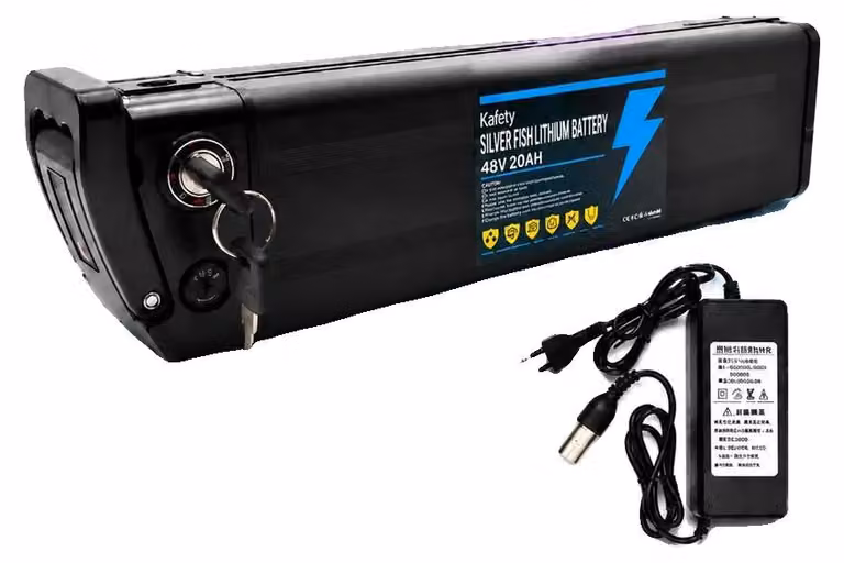 Batterie al litio, capacità 20Ah, compatibilità versatile, 48V, connettore DJ7021