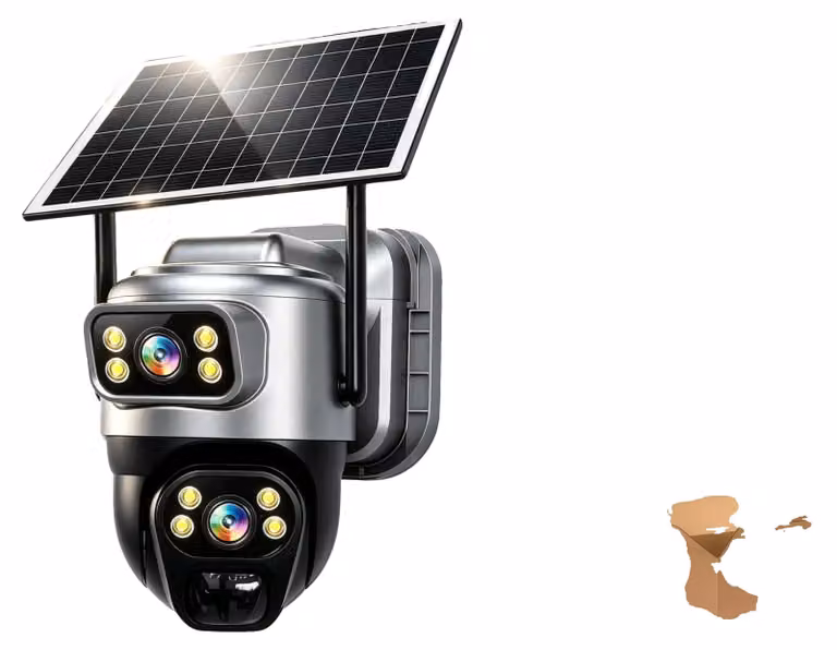 Telecamera di sicurezza, riconoscimento facciale tramite intelligenza artificiale, visione notturna, telecamera 4G senza necessità di scheda SIM