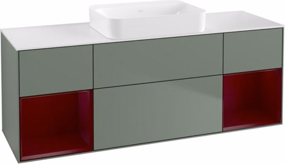 V&B mobile da parete Finion 160x60,3x50,1cm, Rg Peo m La, Oli. m Lac