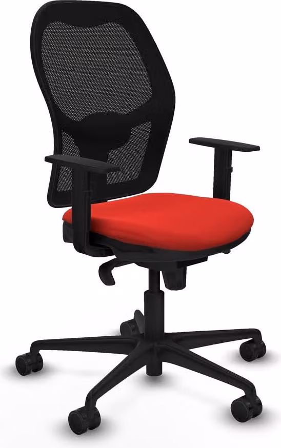 Sedia da ufficio Piqueras y Crespo 1D036N0 Rosso
