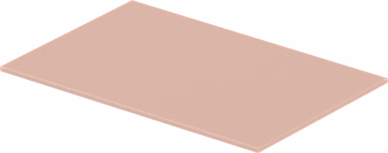 Duravit DuraSquare inlay en verre 77x38cm, pour consoles métalliques 003111/ 003112, 0099678600, 0099678600