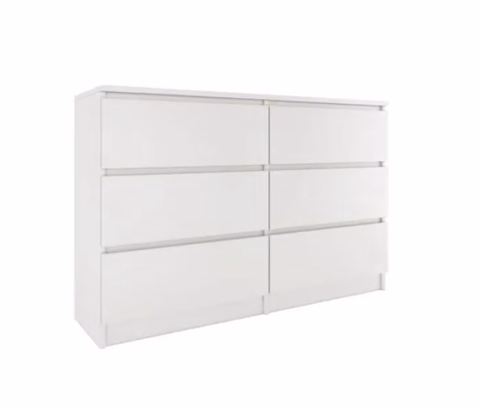 Cassettiera - CHELSEA - 3 cassetti - Antracite - 77,2 x 42,2 x 79,9 cm