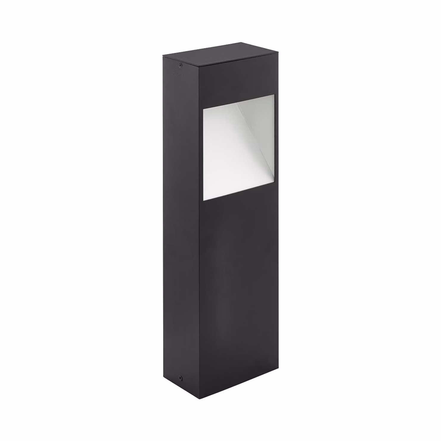 Lampione Per Esterno Moderno Manfria Alluminio Grigio Led