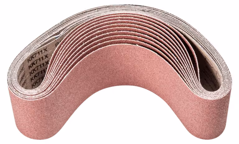 PFERD TOOLS Nastro abrasivo in ossido di alluminio BA per uso universale con levigatrice a nastro lungo