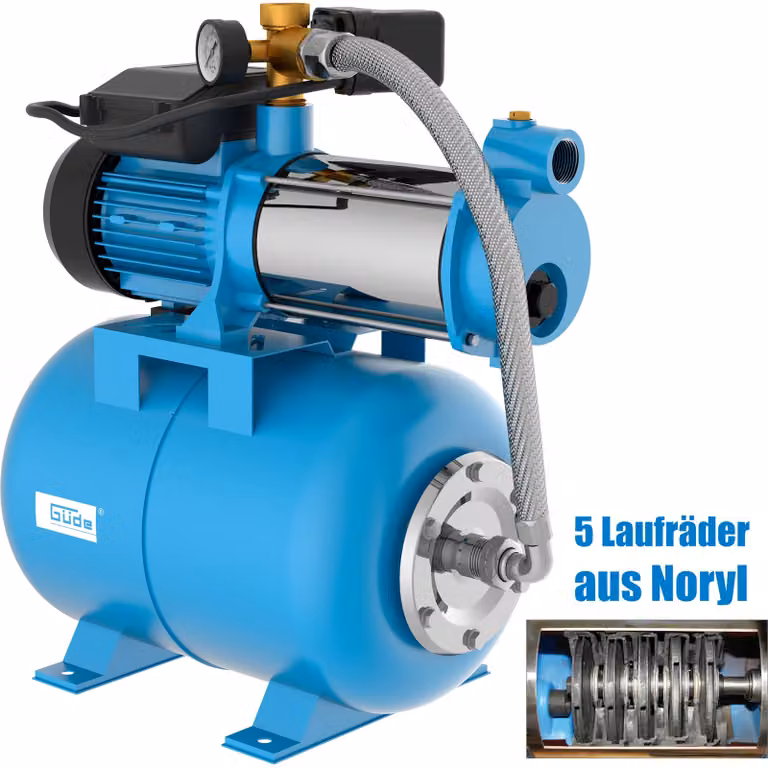 Pompa per acqua domestica MP 120/5A 24 LT