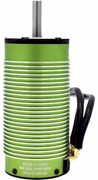 Motore per modellismo Castle 2028, 1700 giri/volt, con sensore