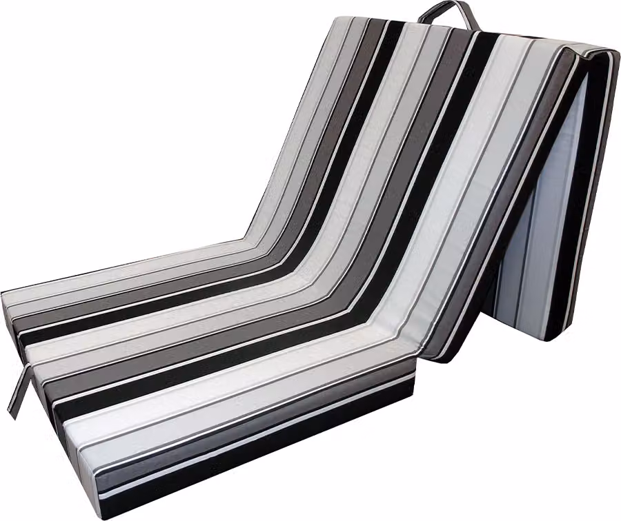 Materasso pieghevole Vitalispa  Nero 190 x 70 cm, Model 12697