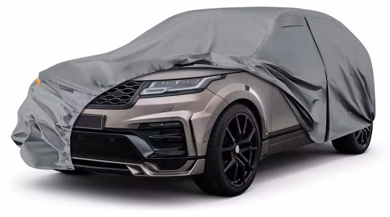 Copertura impermeabile per auto, compatibile con Land Rover Range Rover Velar dal 2017 al 2025, colore grigio