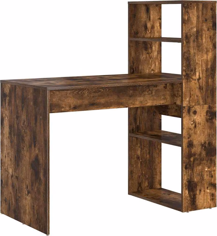 Scrivania Rovere fumé 113 x 54 x 120 cm Legno multistrato