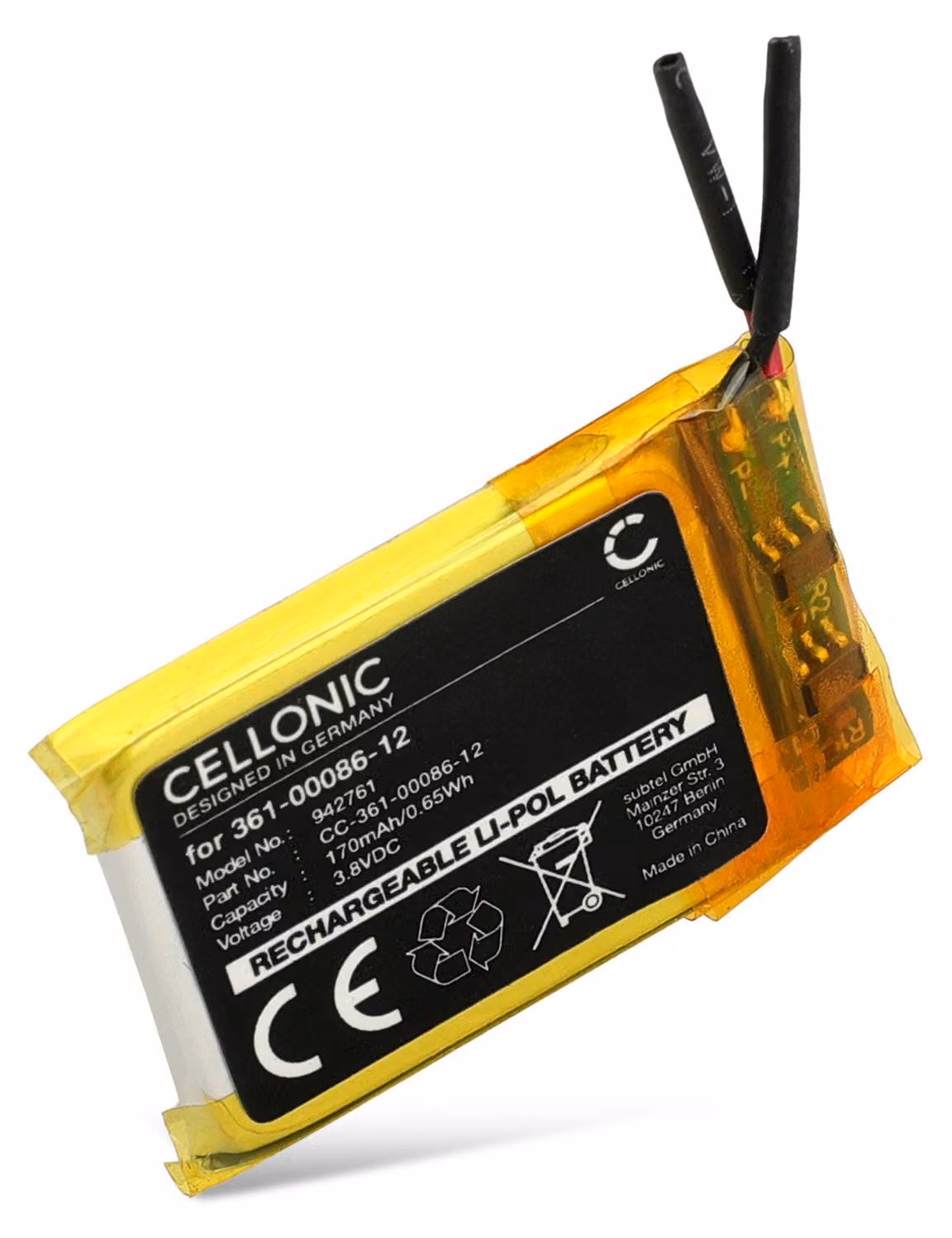 CELLONIC Batteria compatibile con Garmin Venu, Instinct, 361-00086-12