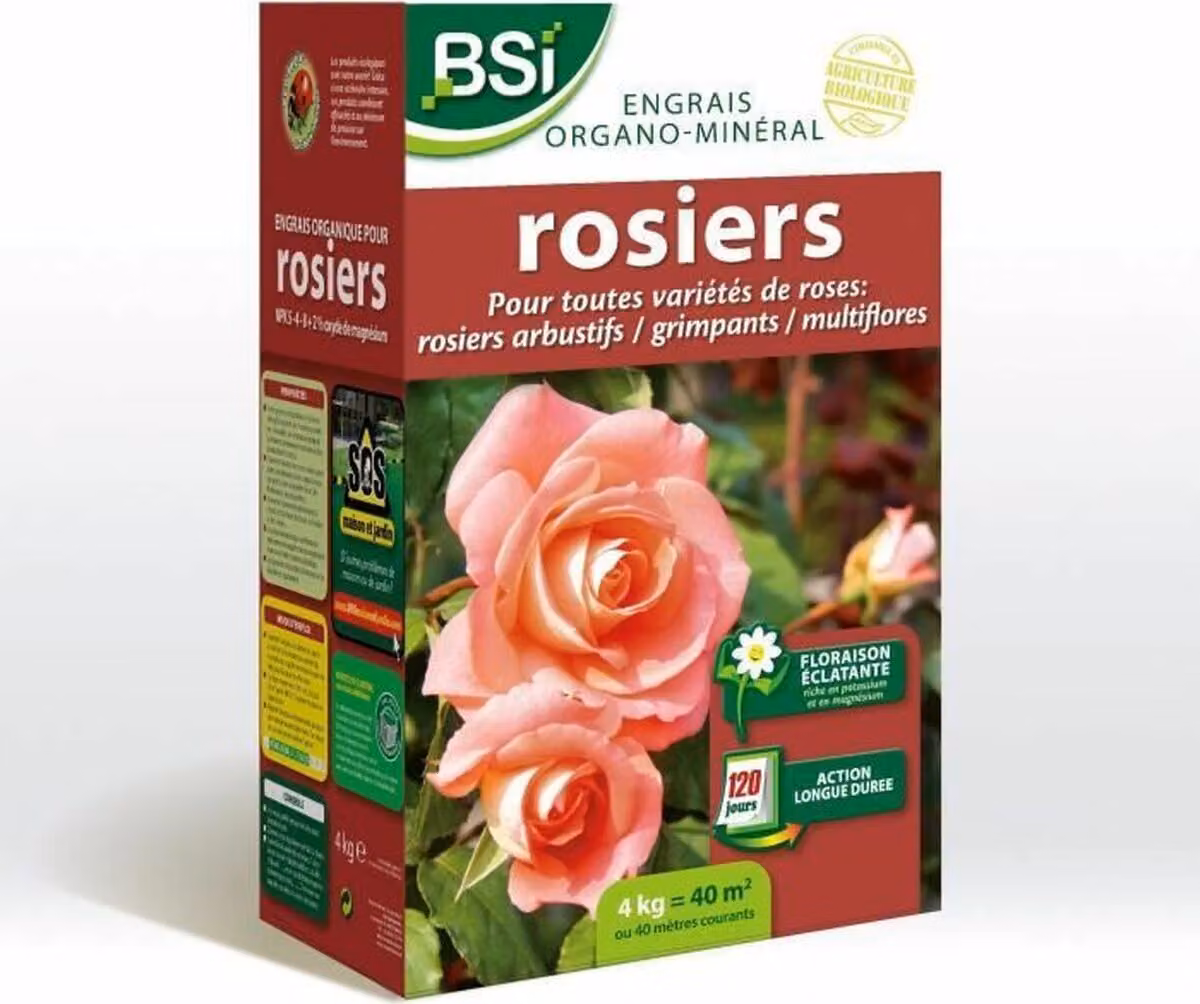 BSI Concime organico per rose - 4 kg