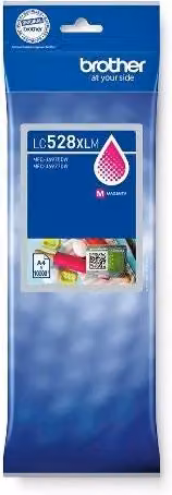 Cartuccia d'inchiostro originale Brother LC528XLM Magenta ad alto rendimento per stampanti inkjet MFC-J6560DW, MFC-J6760DW, MFC-J6960DW, MFC-J6975DW, MFC-J6977DW – 1