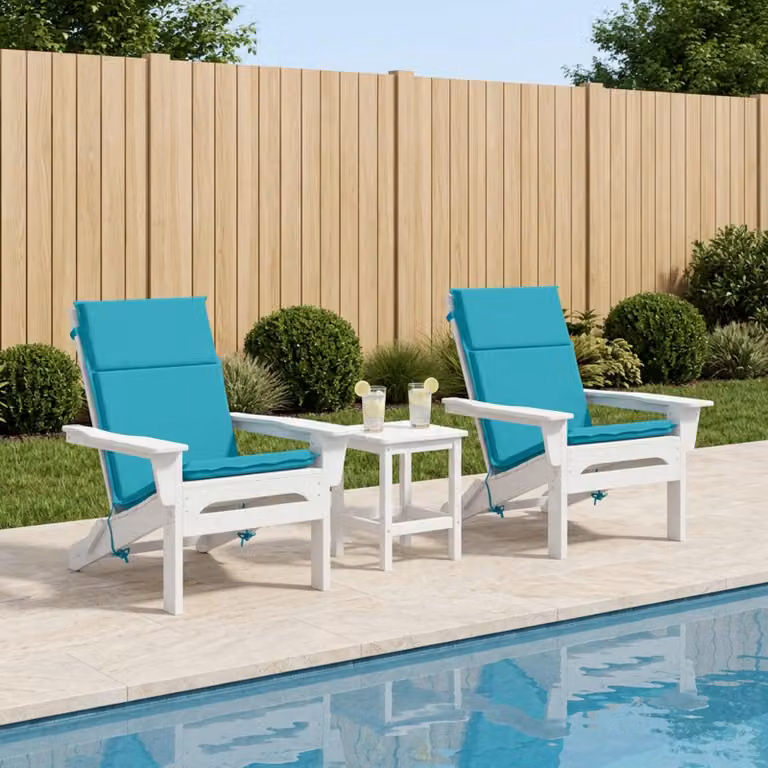 vidaXL Cuscino per sedia a schienale alto GEMERT 2 pz 100% Poliestere