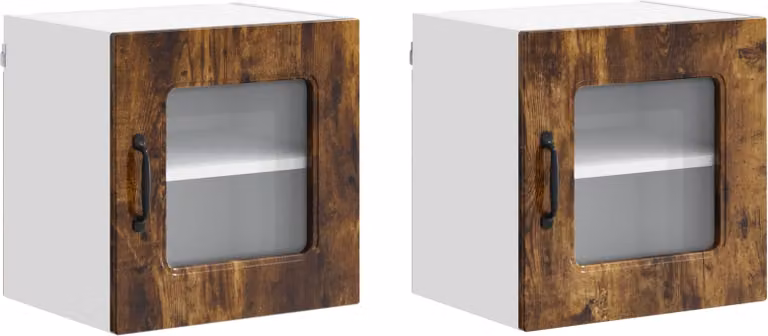 Pannello lavastoviglie Kalmar 2 pcs Rovere fumé 40 x 31 x 40 cm