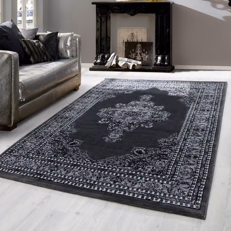 Tappeto orientale grigio, 120 x 170 cm
