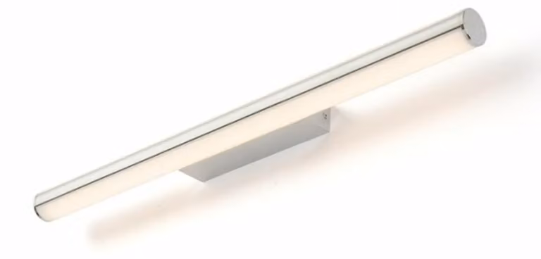 RED - DESIGN RENDL RENDL MONET 84 Applique, acrilico opaco/cromo, 230 V, LED, 29 W, IP44, 3000 K, R13337