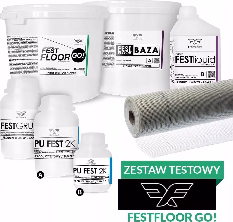 Kit di prova - FESTFLOOR GO! Microcemento