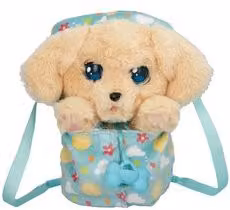 Peluche Labrador sonoro con bag BABY PAWS 921146