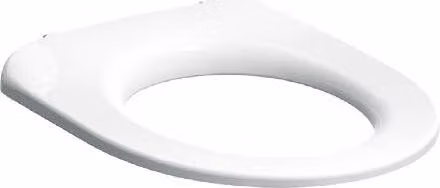 Geberit Selnova Comfort - Sedile per WC senza barriere architettoniche senza coperchio, bianco 500.340.01.1