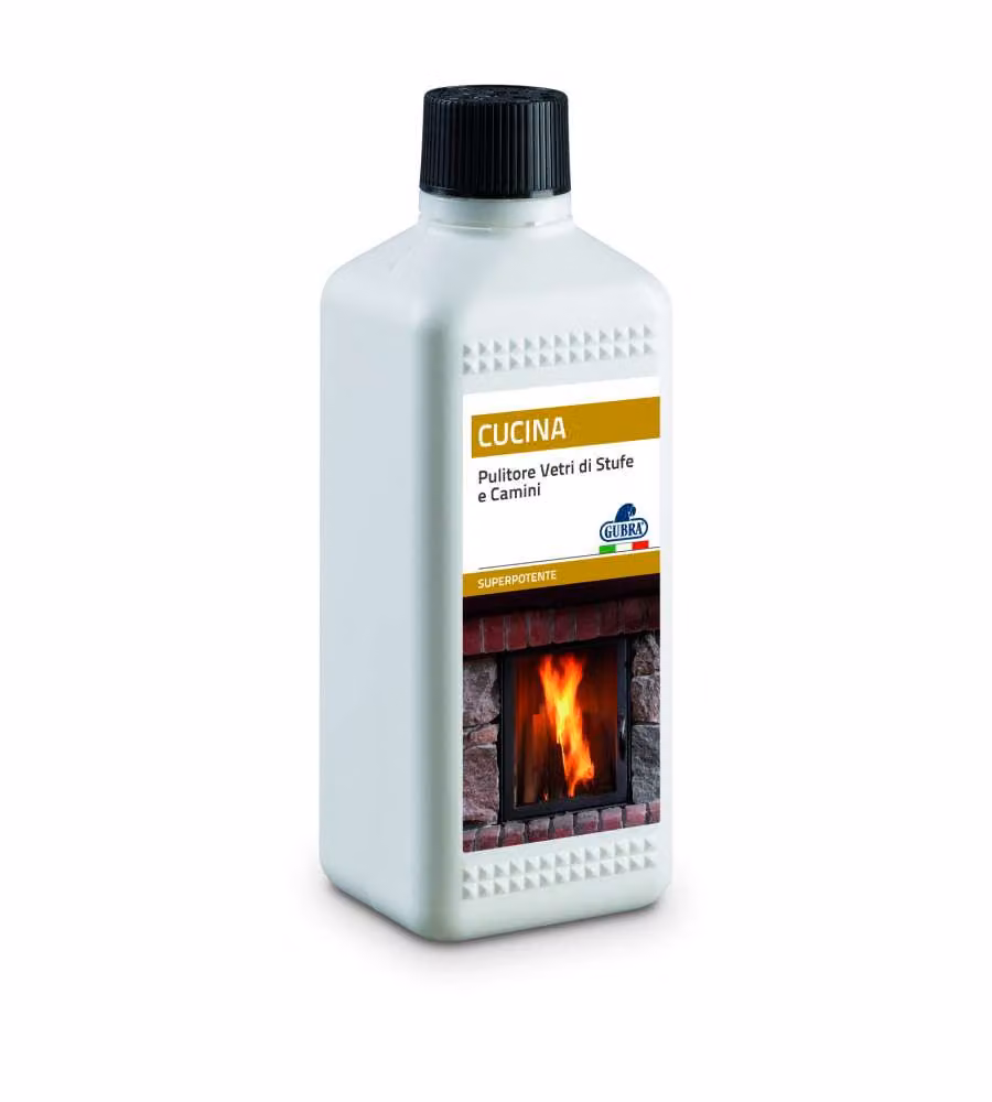Gubra Pulitore Vetri Stufe e Camini - 500 ml