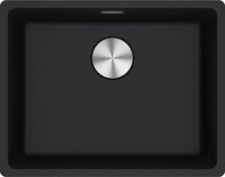 Lavello sottopiano Franke Maris MRG 110-52 Fragranit Onyx, funzionamento manuale