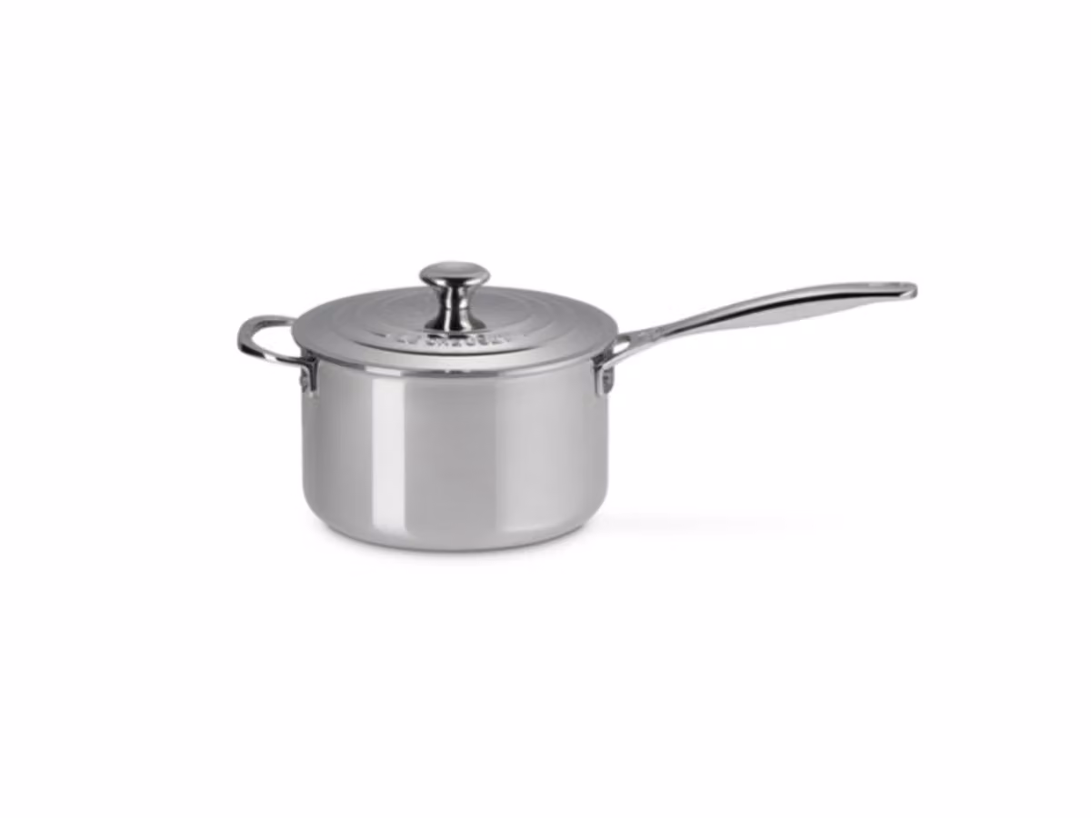 Signature Casseruola in acciaio inox con coperchio e manico Ø 20 cm
