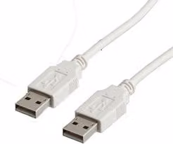 Cavo USB 2.0 Itb con connettore USB-A, colore bianco, lunghezza 1,8 m
