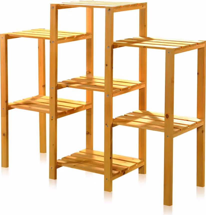 Armadio in legno per giardino e attrezzi - Dimensioni 79 x 49 x 190 cm (LxLxA)