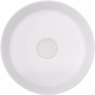 Lavabo da appoggio bianco opaco SPRING LAGOON RIHO 34,6x11,5 cm in ceramica