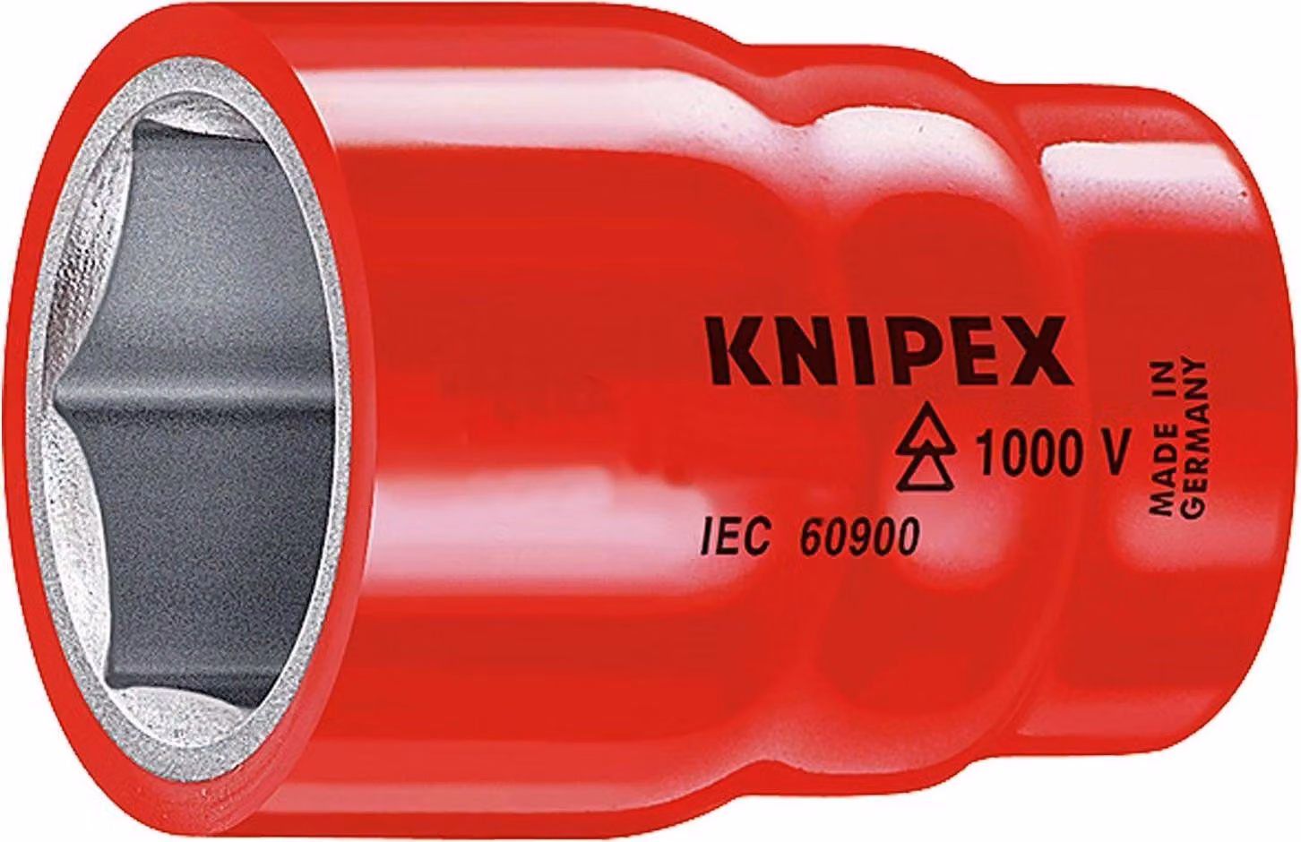 KNIPEX 98 37 14 Bussola per viti a testa esagonale con attacco quadro 3/8" 46 mm