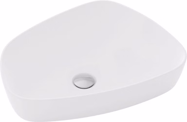 Mexen Ono lavabo da appoggio in conglomerato 51 x 39 cm, bianco - 23045101