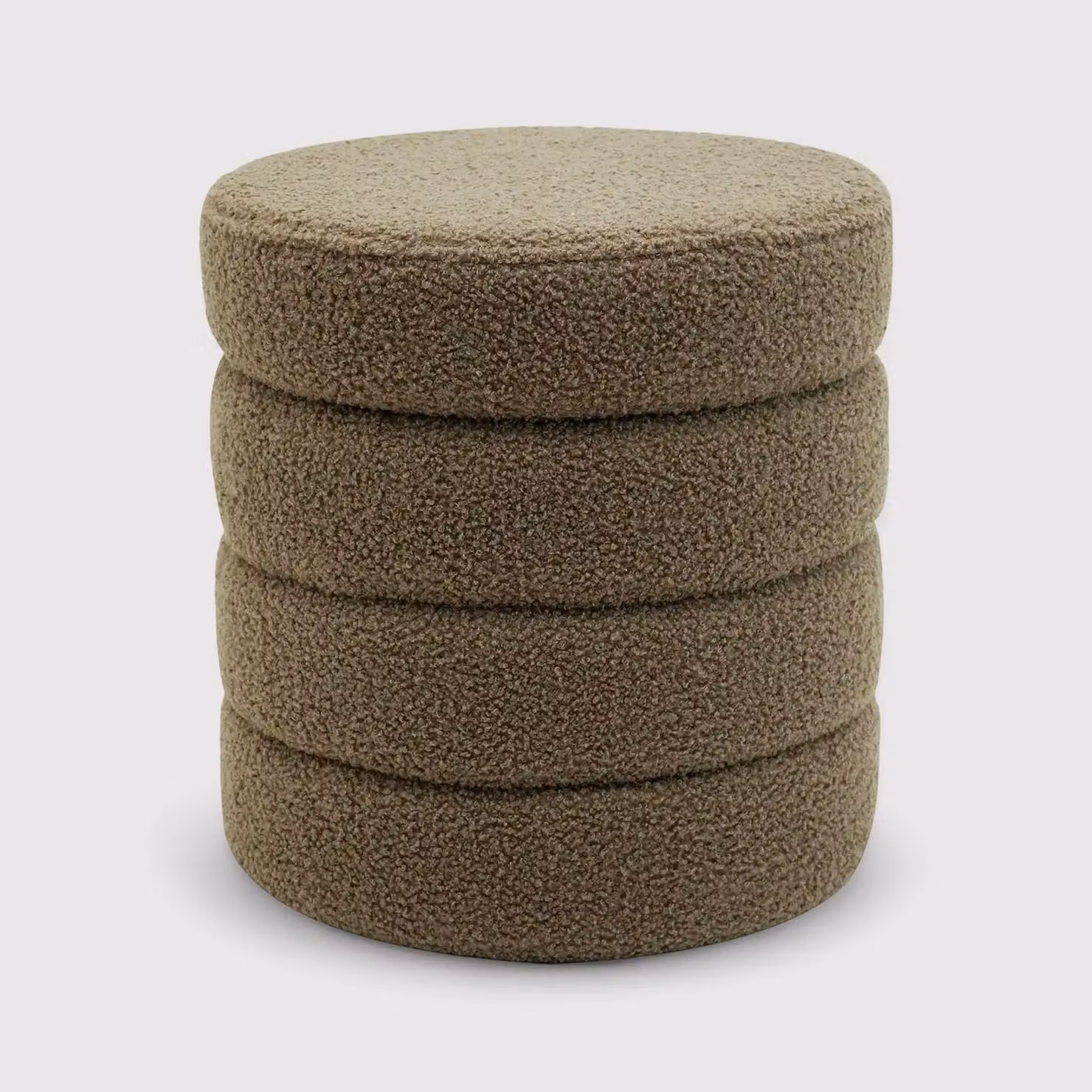 Bunya - Pouf contenitore rotondo moderno