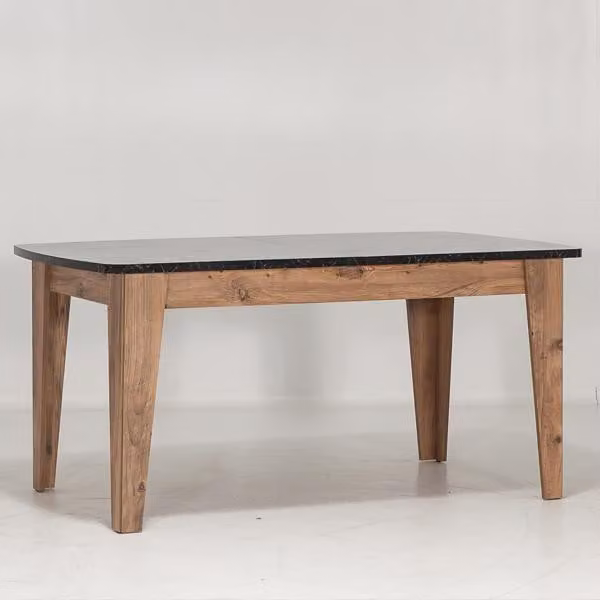 Brauner rechteckiger Tisch Esszimmertisch Designer Holztische