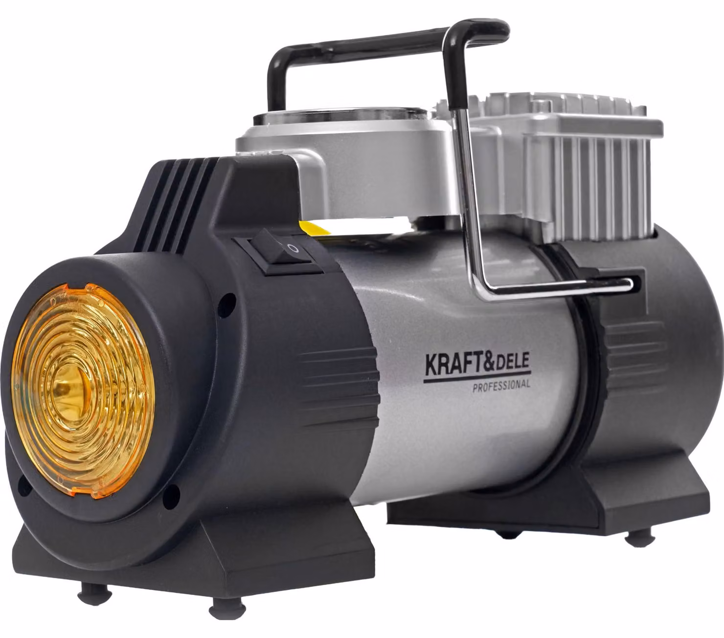KRAFT&DELE | Compressore per auto, compressore d'aria, 12V, 190W, doppia alimentazione, per gonfiare pneumatici, materassi gonfiabili