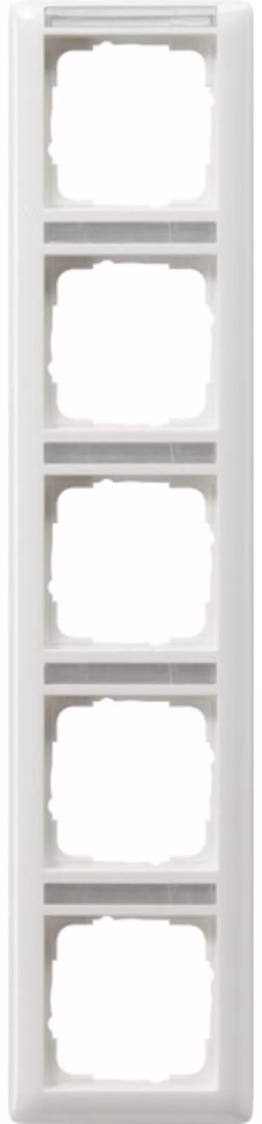 GIRA telaio 5f rws glz vert Sistema 55 BSF Kst