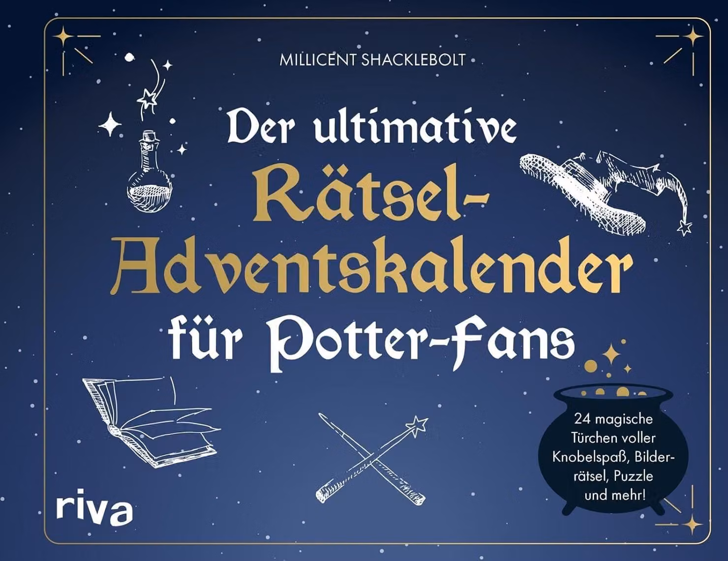 Il calendario dell'avvento definitivo per i fan di Harry Potter: 24 finestrelle magiche piene di enigmi, indovinelli, puzzle e molto altro!