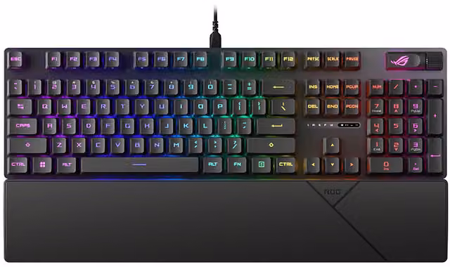Tastiera Gaming Ottica Asus ROG Strix Scope II R Black per PC e Xbox