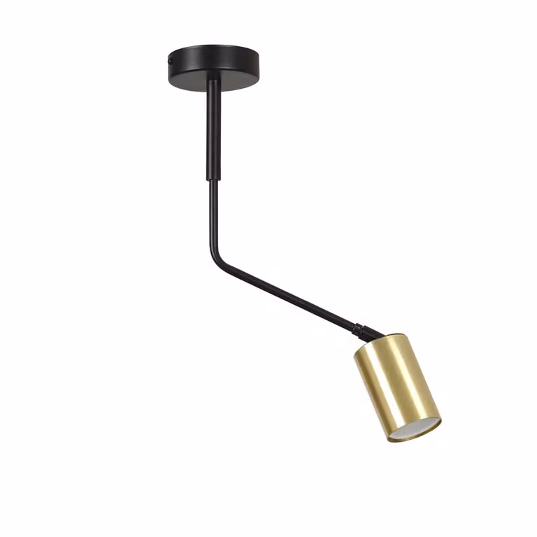 LAMPADA DA SOFFITTO Emibig 1xGU10 30W VERNO 1 NERA 655/1