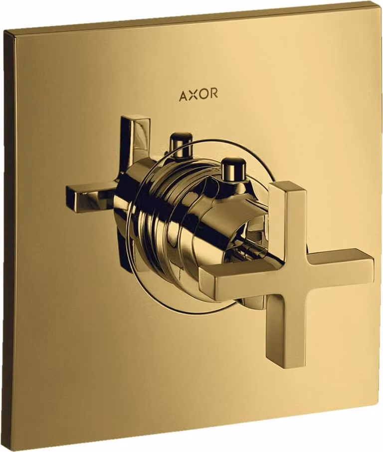 hansgrohe AXOR Citterio Thermostat 59 l/min Thermostat encastré à haut débit, poignée transversale, 39716990, 39716990
