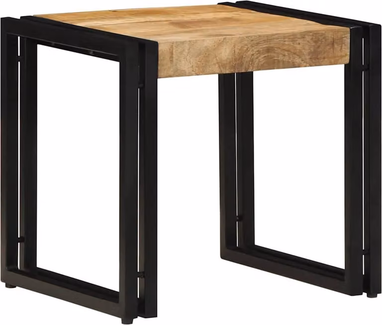 Tavolino da salotto 40 x 40 x 38 cm Legno di mango massello